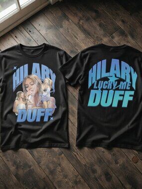 Hilary Duff Lucky Me Tour Graphic T-Shirt Vintage